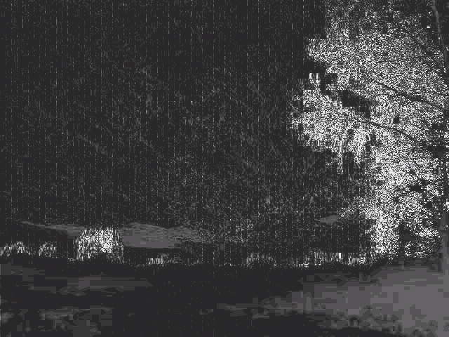 В бессонном небе...