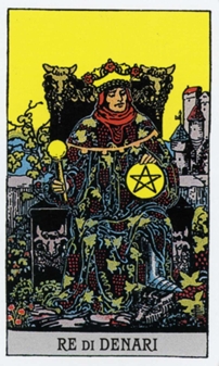 Король Пентаклей Карты Таро в стихах