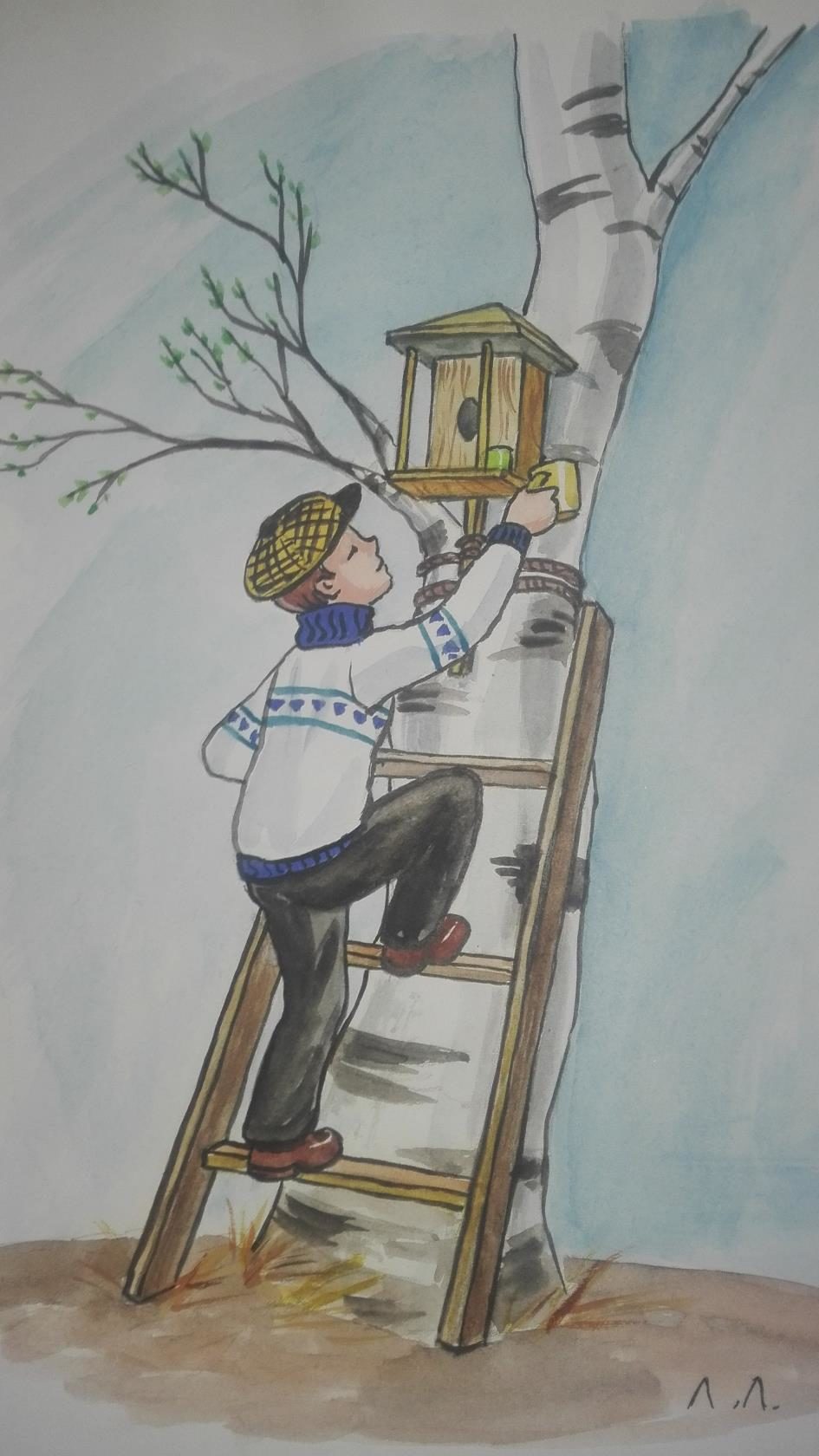 Про домик для скворца