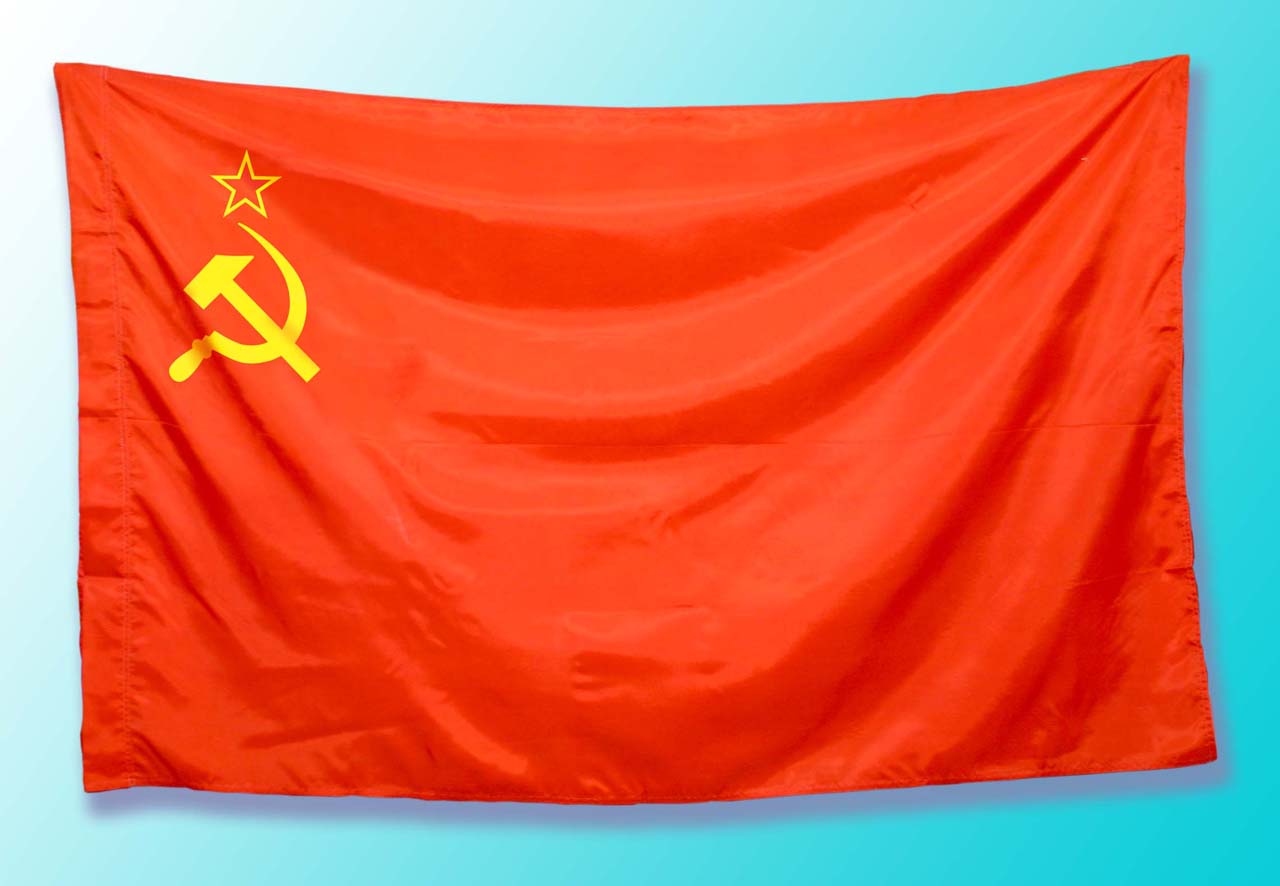 Флаг красный