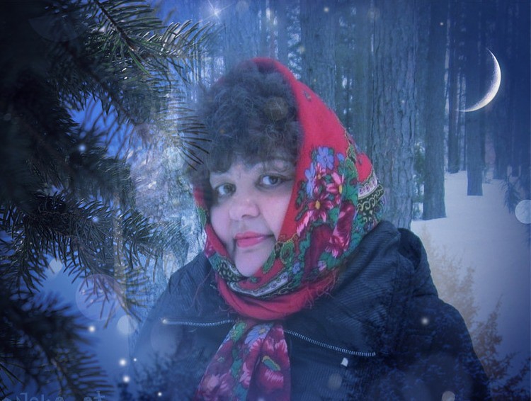 Снежинки, словно россыпь слов