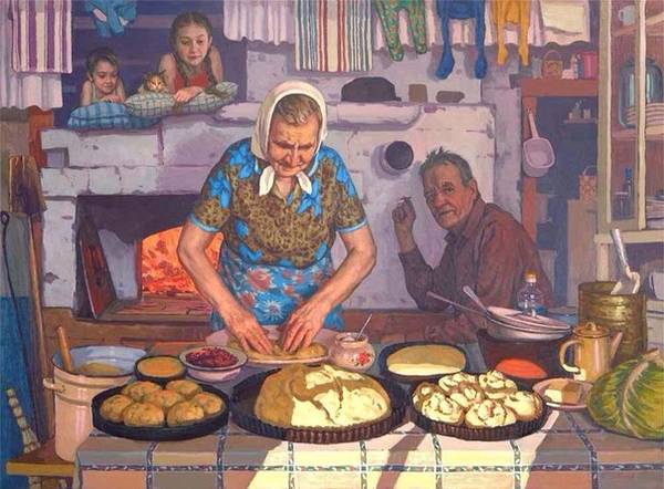 Долог зимний вечерок