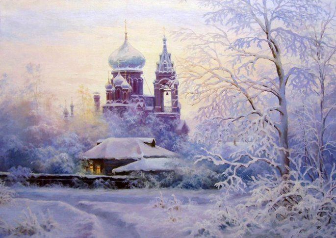 Спускалась тихо Божья благодать...