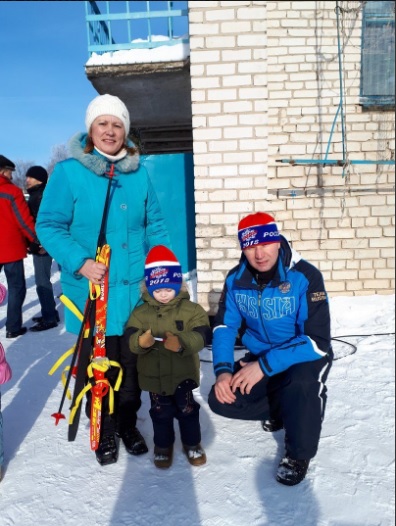 Шапка Победителя на Лыжне России