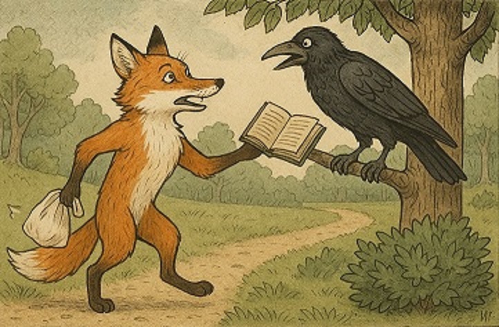 Ворона и Лисица New