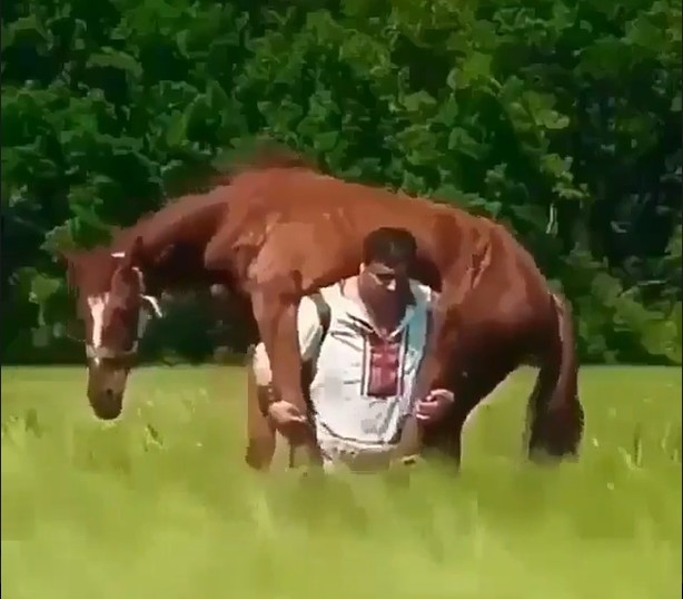 ОН на мне... и будем гулять...