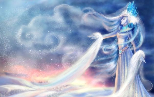 Меня сегодня провожала вьюга