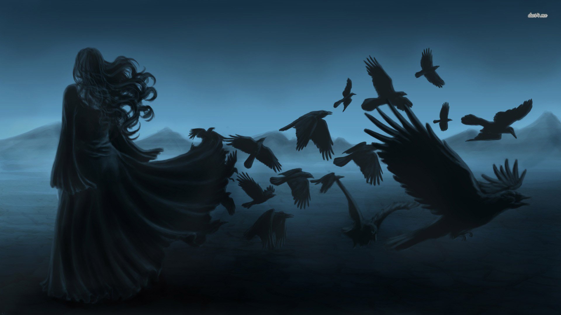 Night crows вороны