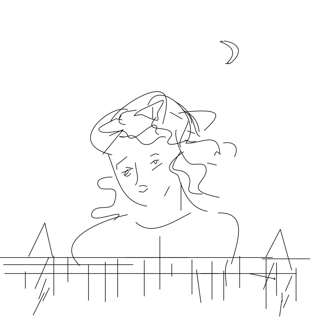 В гостях у Снегиной...