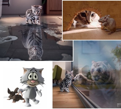 Я - отважный грозный тигр!