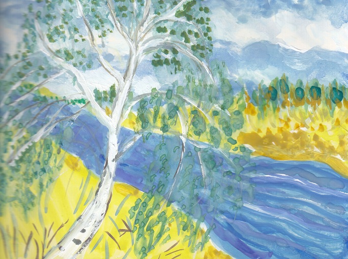 Я верю весеннему мифу о ветре...