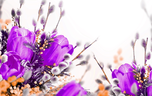 Со святостью и чистотою вербы