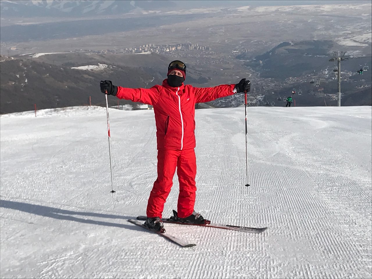 Цахкадзорские склоны и лыжи