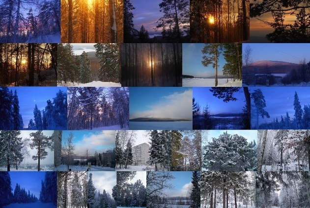 Антология горноуральской зимы