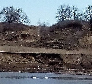 Весна, стою на берегу реки...