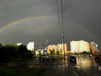 Дождь прошёл