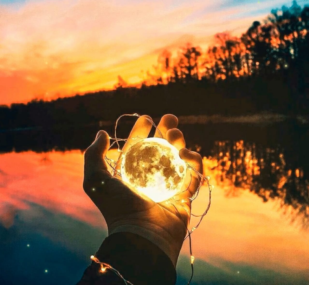 Фотографирую закат