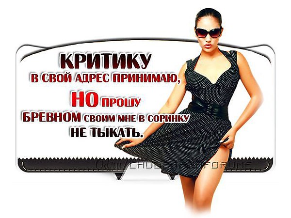 Моему любимому критику...