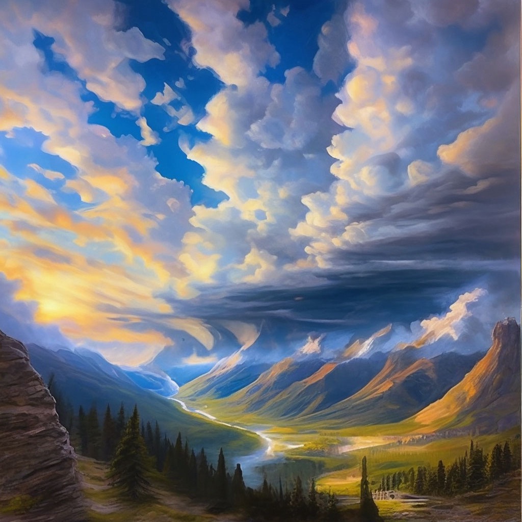 Тучи, как хамелеоны...