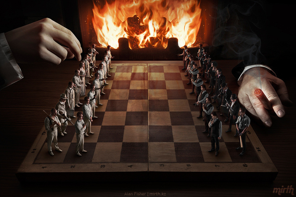 Люди - только шахматы. 