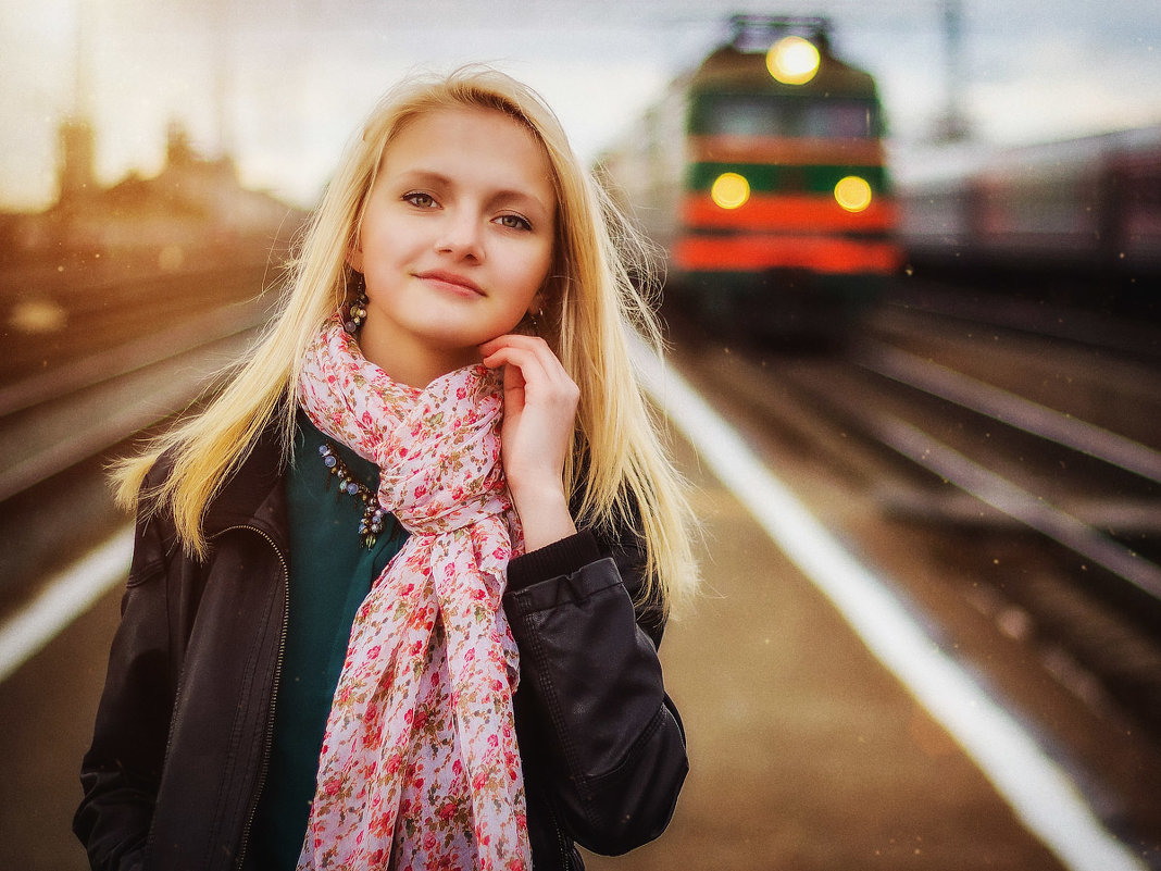 Шарфик с надписью Мечта