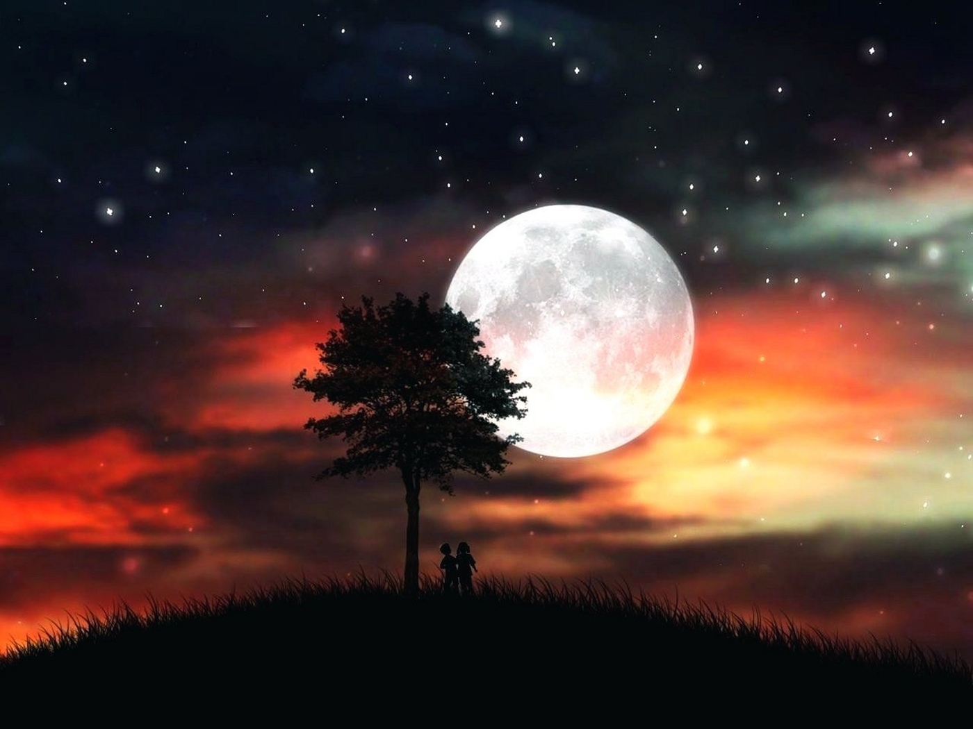 Ночная небо звезды луна. Ночное небо с луной. Лунный пейзаж. Пейзаж с луной. Звездное небо с луной.