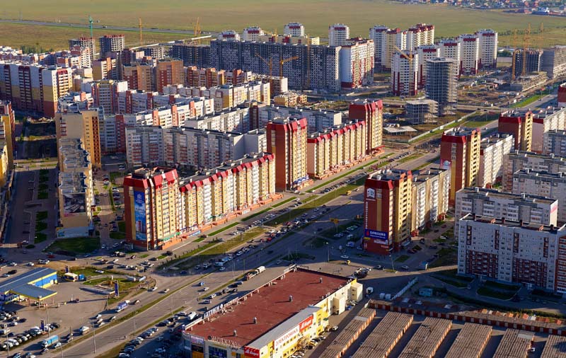 Посреди лесов и пашен град стоит - Тюмень