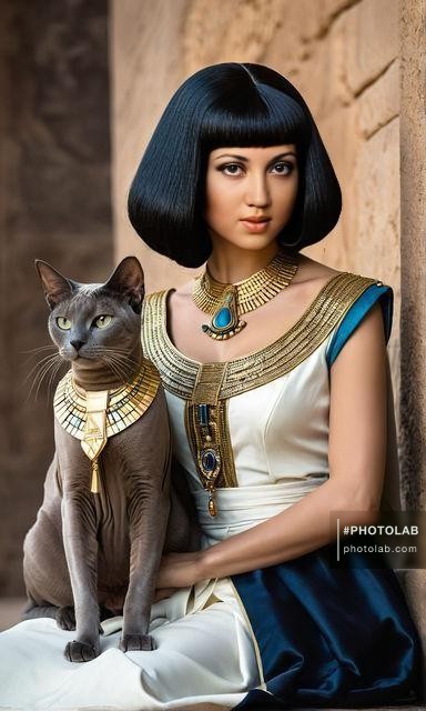 Как царица Клеопатра...