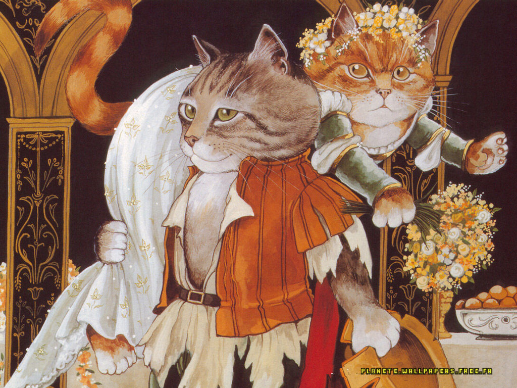 Сказ про грустную принцессу и весёлого кота...