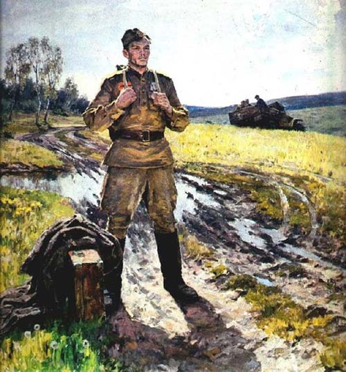 Шел солдат с войны... (Виктор Повиник) / Стихи.ру