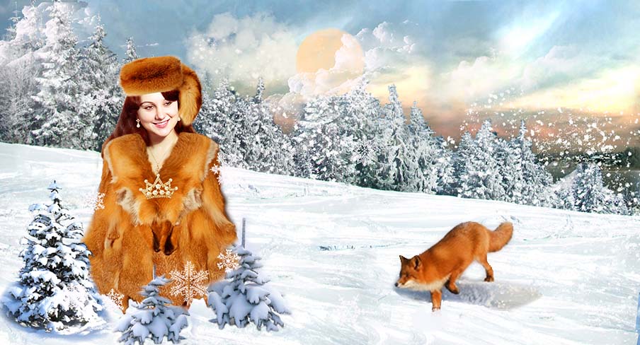 Вон, Лисица пробежала!