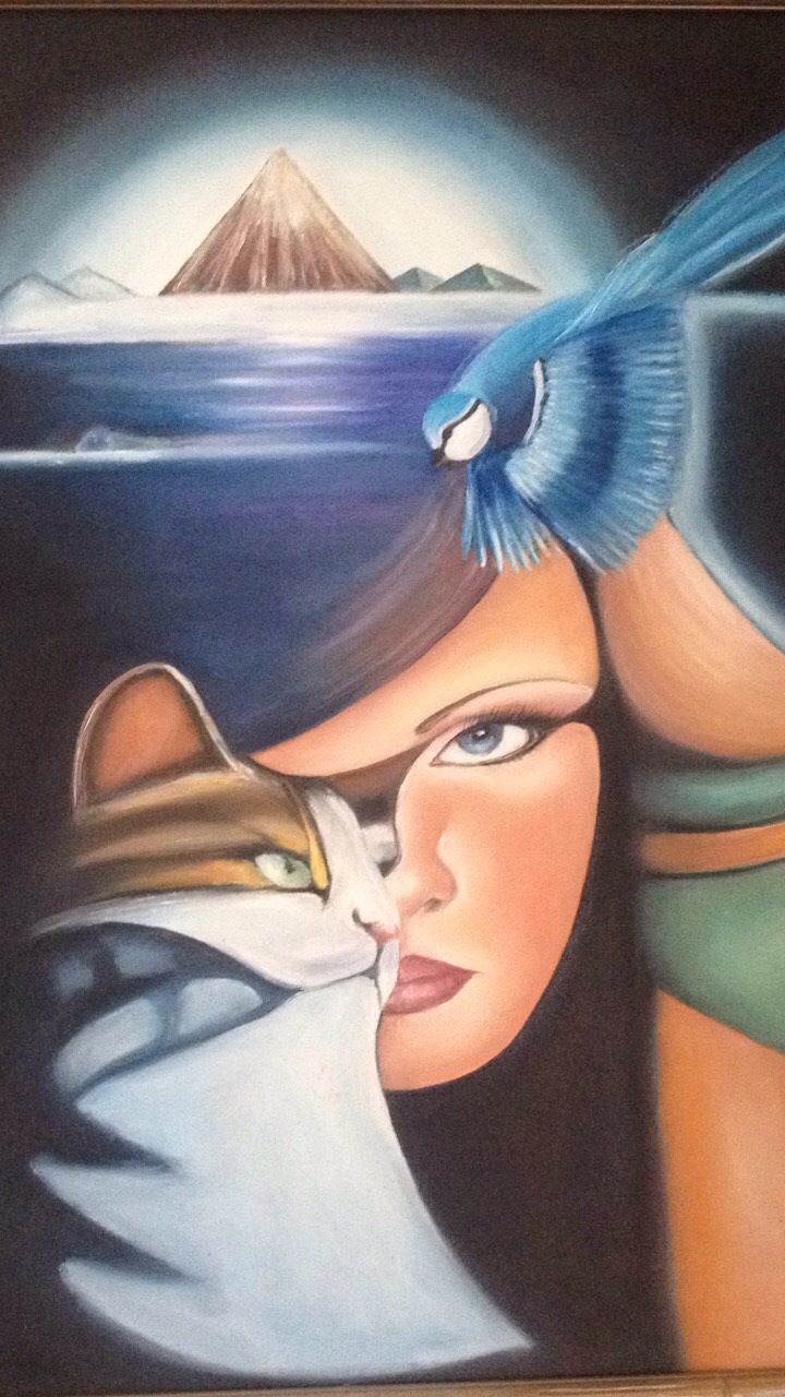 То ли женщина, то ли птица