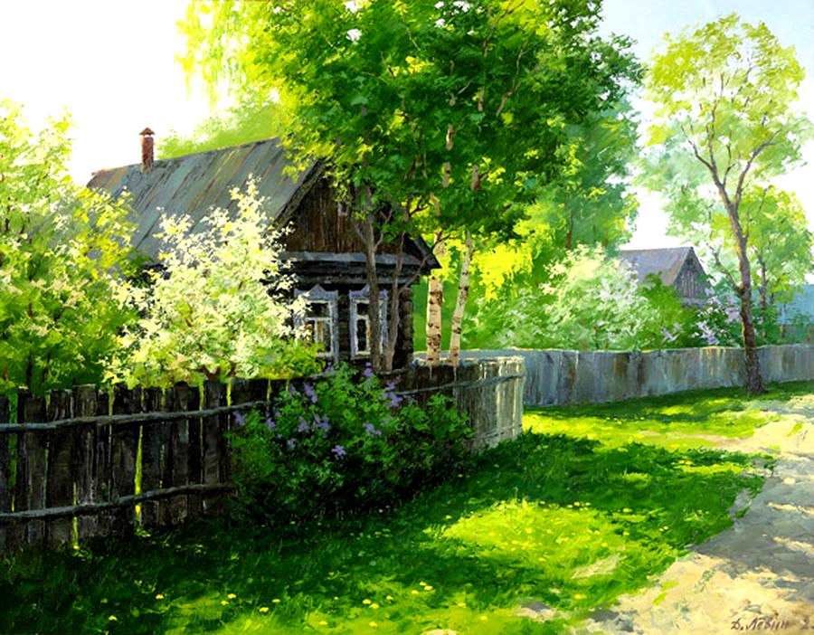 Деревенский пейзаж
