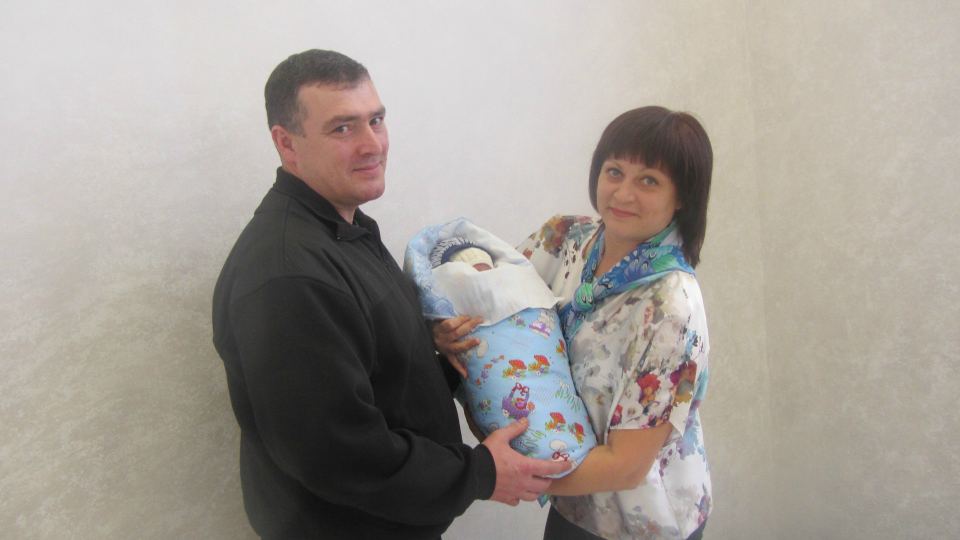 Папе с мамой