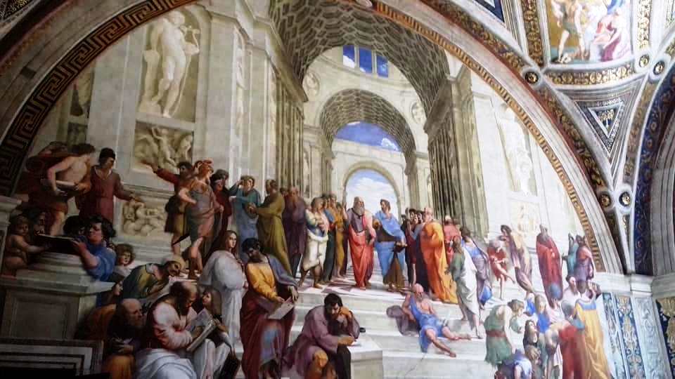 Афинская школа. Станцы Рафаэля