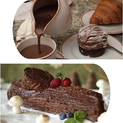 Шоколадное Полено. Французский десерт