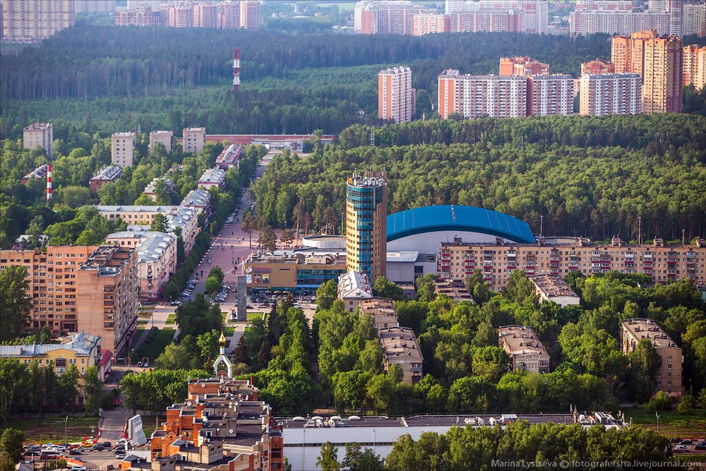 Как выглядит город балашиха
