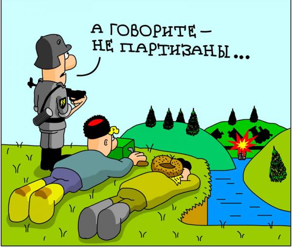 Берегите лес негде будет партизанить