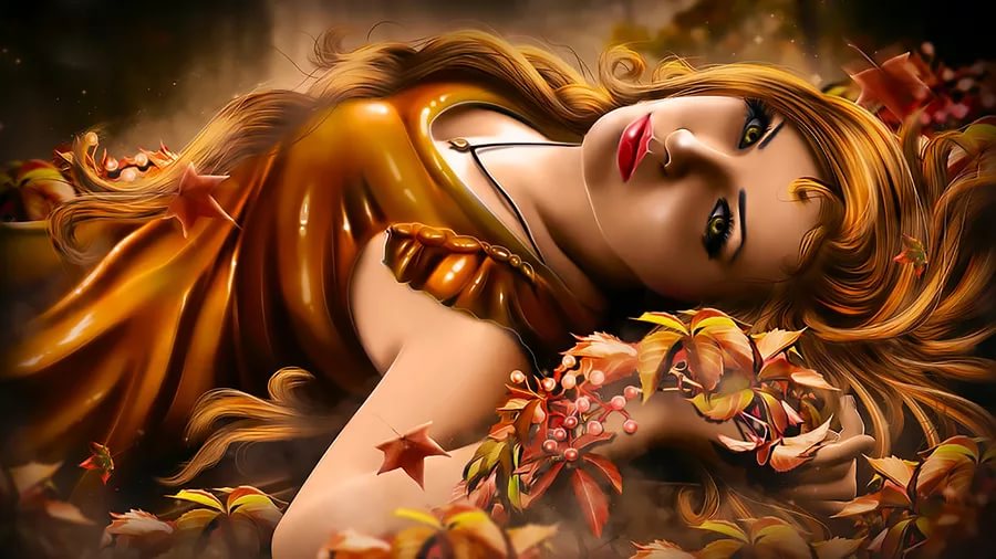 Играла осень...