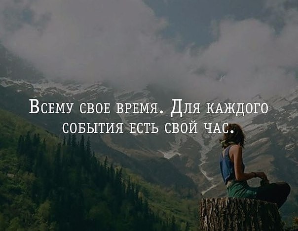 Не суетись всему свое время картинки