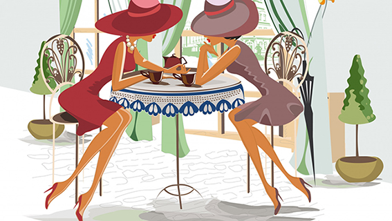 Вчера приходила соседка