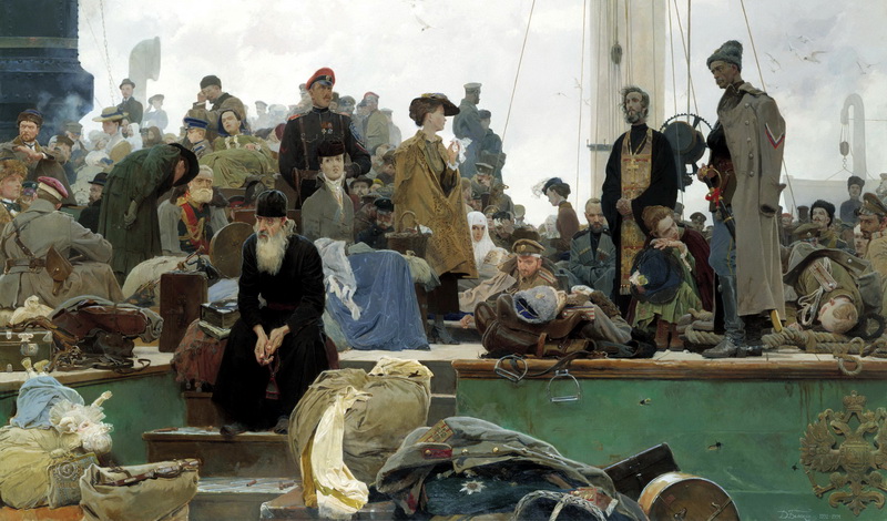 Эмигрантский пароход