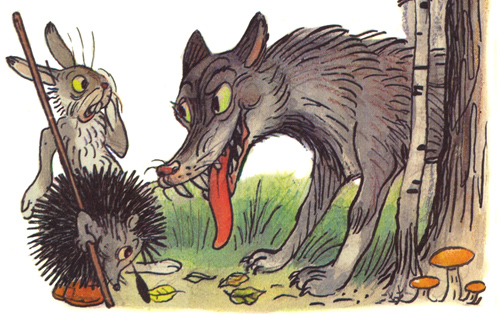 Храбрый барсучок!