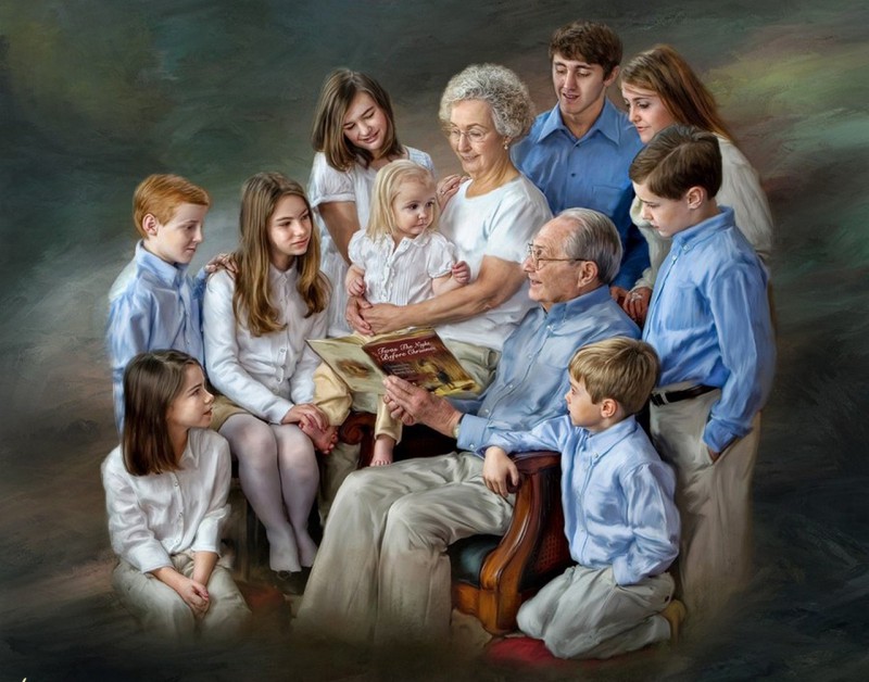 Когда у вас семья большая...