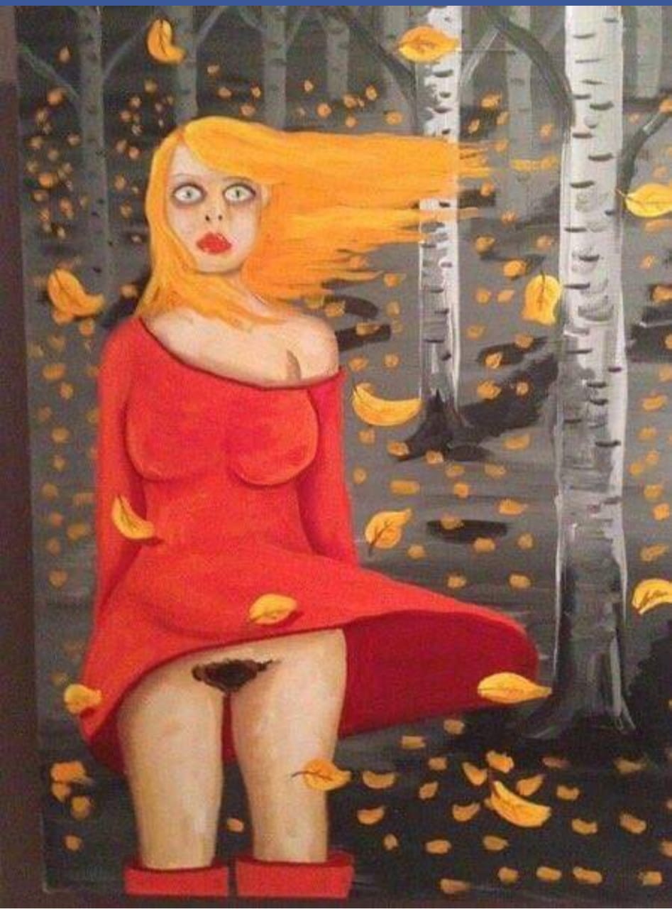 Ты стала страшная и злая