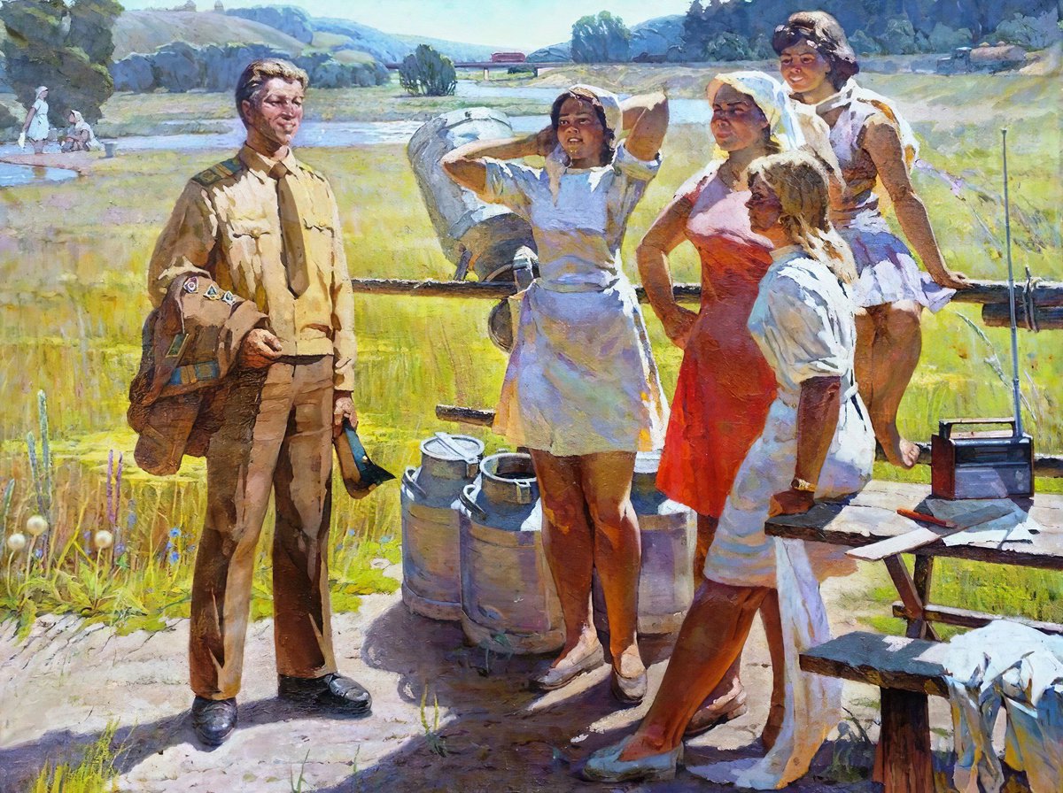 Детство в деревне