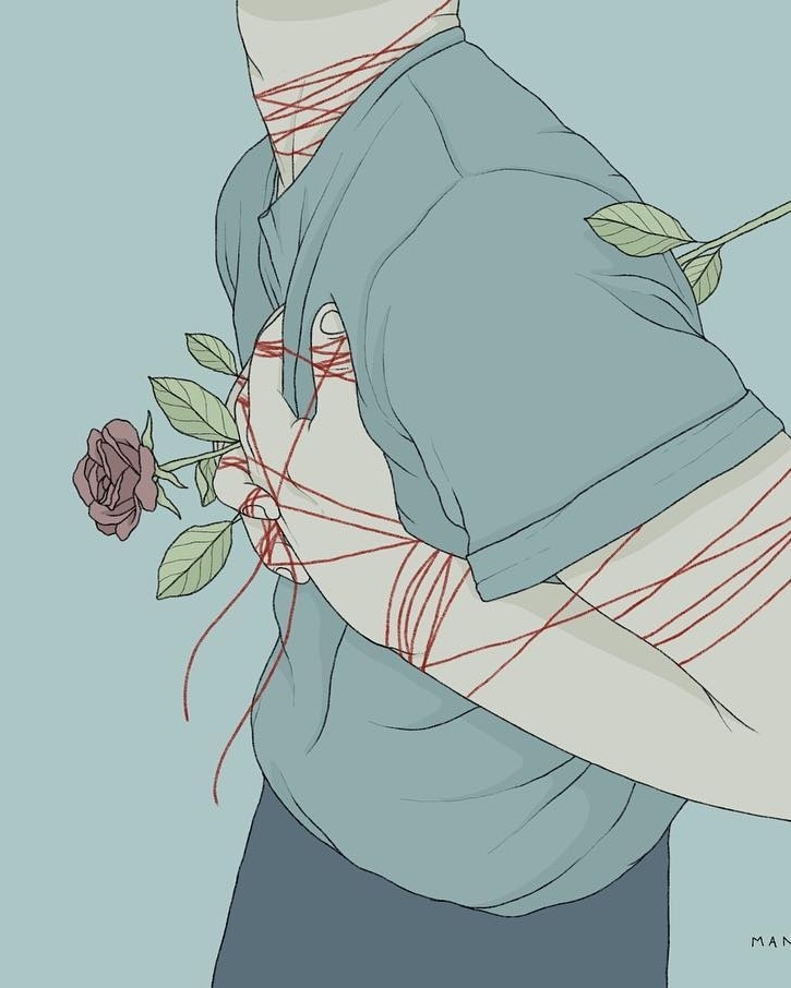 Картинка ножи в спине девушки