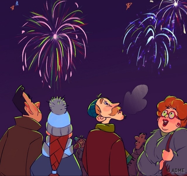 Новый год...