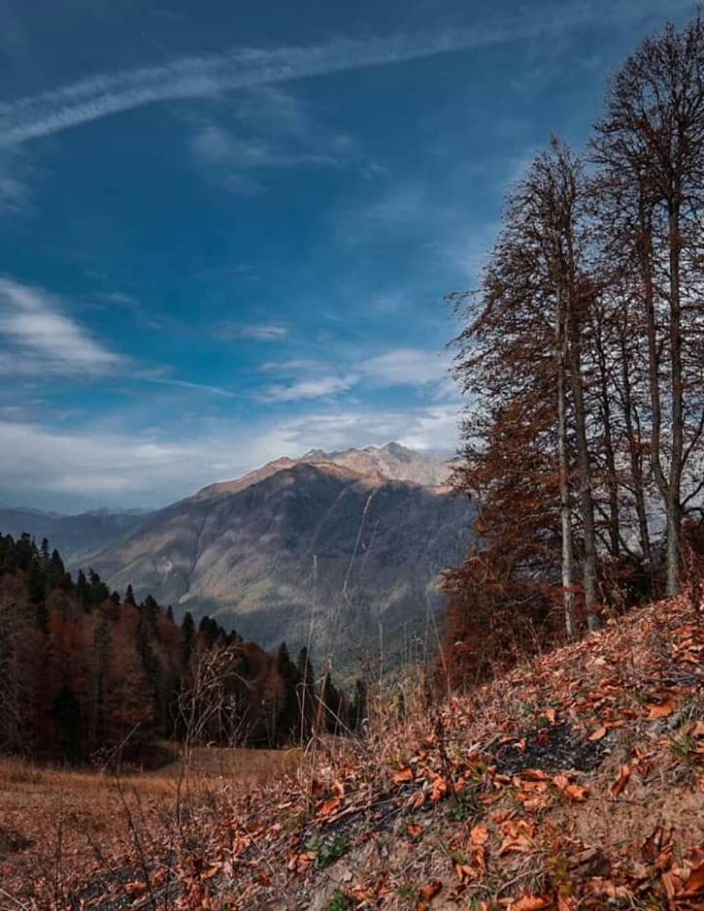Вновь за гор. Осень в горах Кавказа.