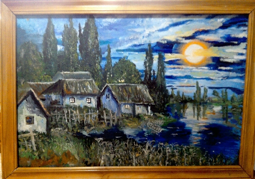 Дом смотрит окнами в степь...